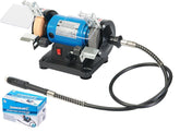 Silverline 120W Multi Bench Grinder Polisher 75mm Grinding Polishing Power Tool
